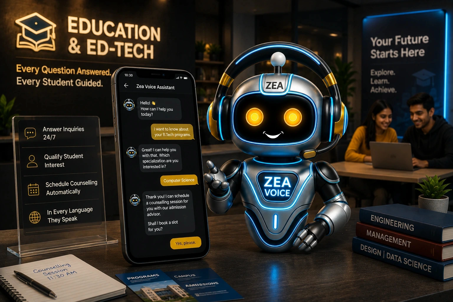 ZEA Voice Education’s Future Assistant